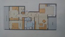Grundriss Exclusive Dachterassenwohnung in Haidhausen mit Blick ins Gr�ne