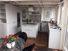 K�che mit Kochblock VERMIETET - TRAUMWOHNUNG MIT DACHTERRASSE BLICK �BER DIE ALTSTADT ! GEWERBLICH NUTZBAR !