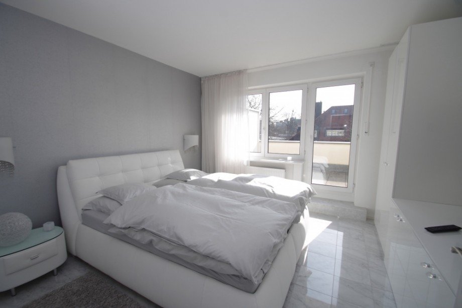 Schlafzimmer Penthousewohnung M�nchen