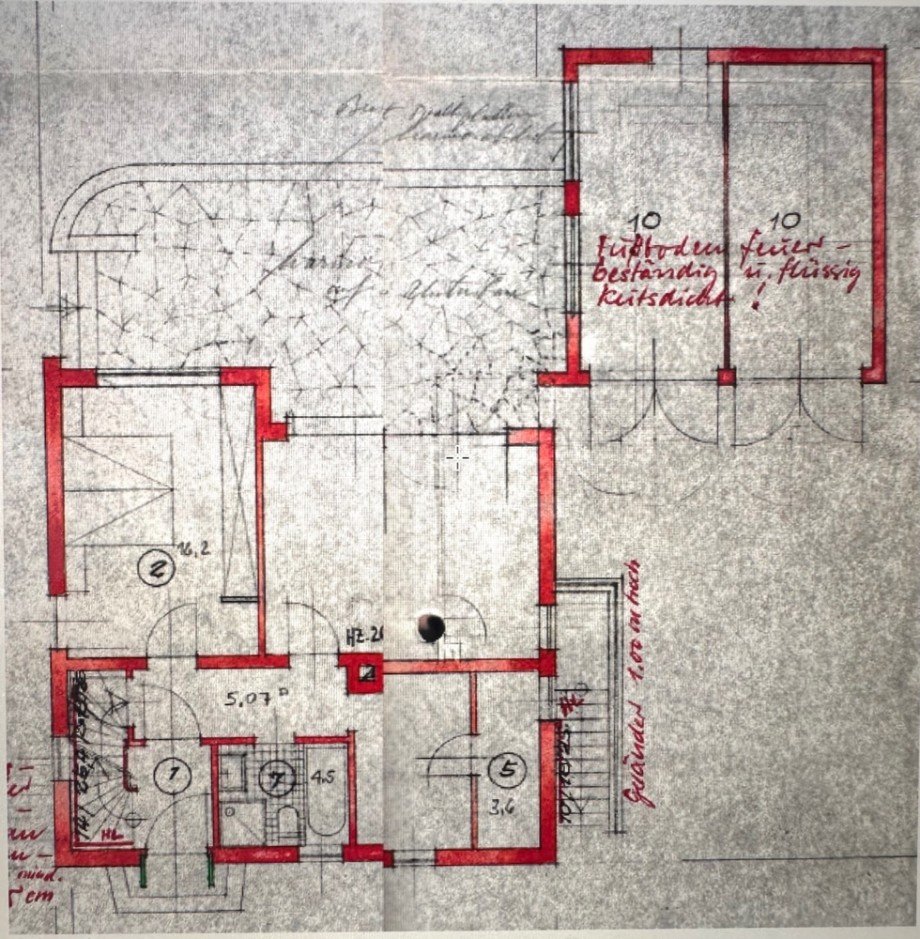 Erdgeschoss Haus M�nchen / Allach