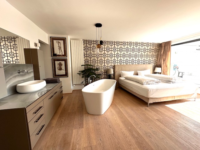 Schlafzimmer 1 OG Reihenmittelhaus M�nchen