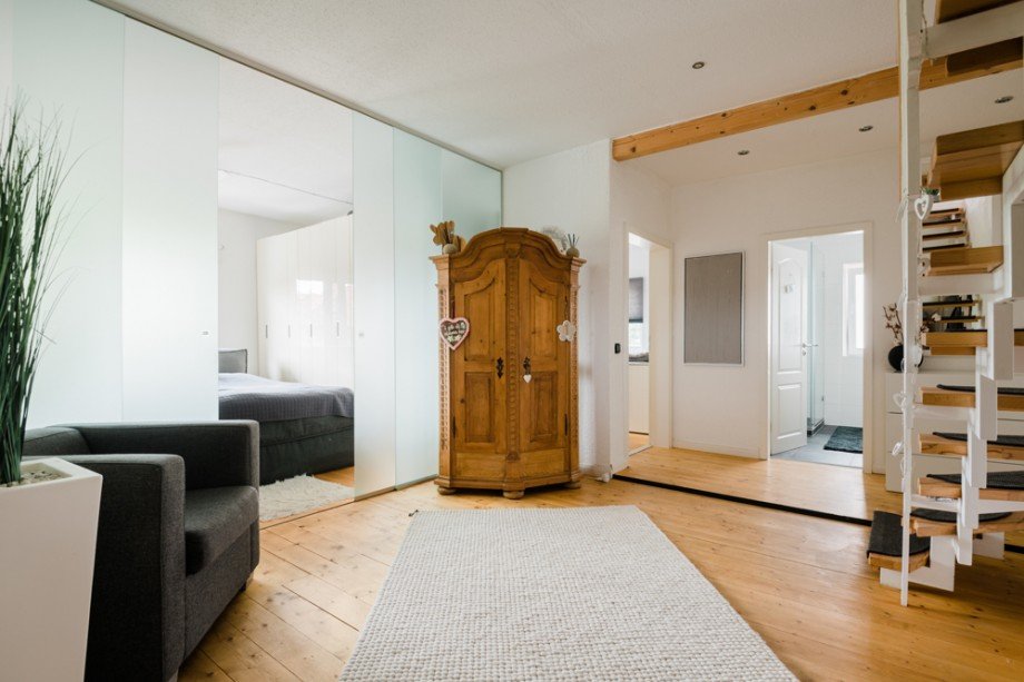 Eingangsbereich Maisonettewohnung Andechs / Frieding