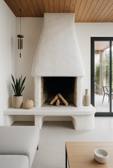 Au�enkamin Villa Gr�felfing
