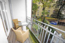 Balkon VERMIETET ! Wundersch�ne, exklusive Altbau-Wohnung in Bestlage Schwabing