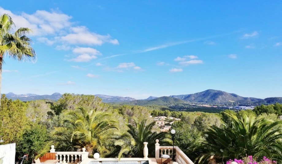 Blick Villa Calvi� / Costa de la Calma