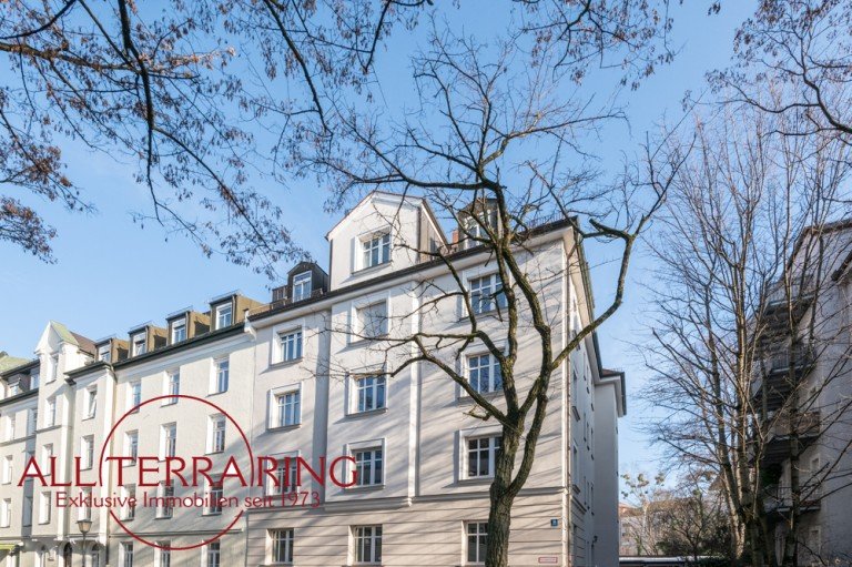  M�nchen - Neuhausen Etagenwohnung VERKAUFDT ! WUNDERSCH�NE ALTBAUWOHNUNG MIT BALKON IN RUHIGER BESTLAGE NEUHAUSEN