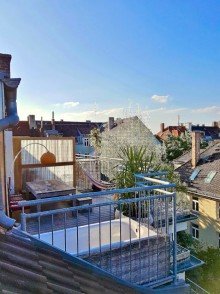 Dachterrasse mit Au�enwanne VERKAUFT �BER DEN D�CHERN VON SCHWABING - TRAUM LOFT MIT DACHTERRASSE