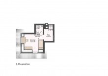 Grundriss 3 OG VERKAUFT ! ALTBAUJUWEL RENOVIERT MIT KAMIN DACHTERRASSE - THALKIRCHEN-OBERSENDLING