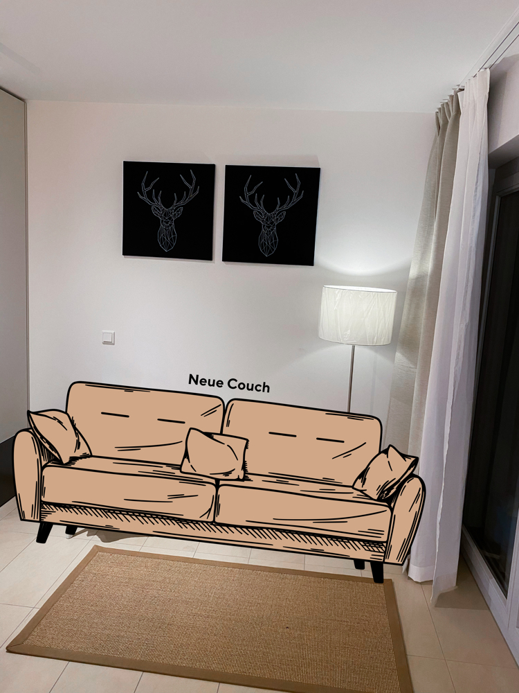 Sofa Etagenwohnung M�nchen / Perlach