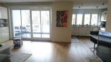 Wohn/ Esszimmer Exclusive Dachterassenwohnung in Haidhausen mit Blick ins Gr�ne