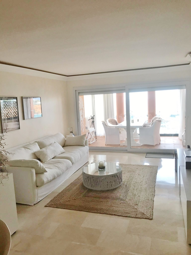 Wohnzimmer Penthousewohnung Calvi� / el Toro