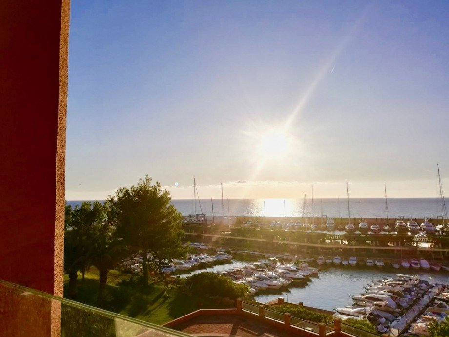 Ausblick Penthousewohnung Calvi� / el Toro