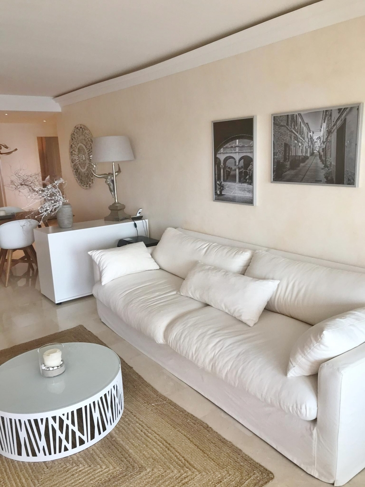 Wohnzimmer Penthousewohnung Calvi� / el Toro