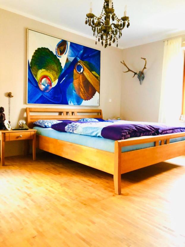Schlafzimmer Erdgeschosswohnung Taufkirchen