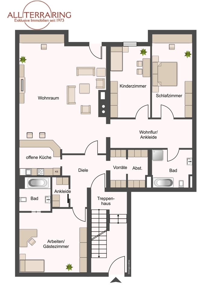  Terrassenwohnung M�nchen