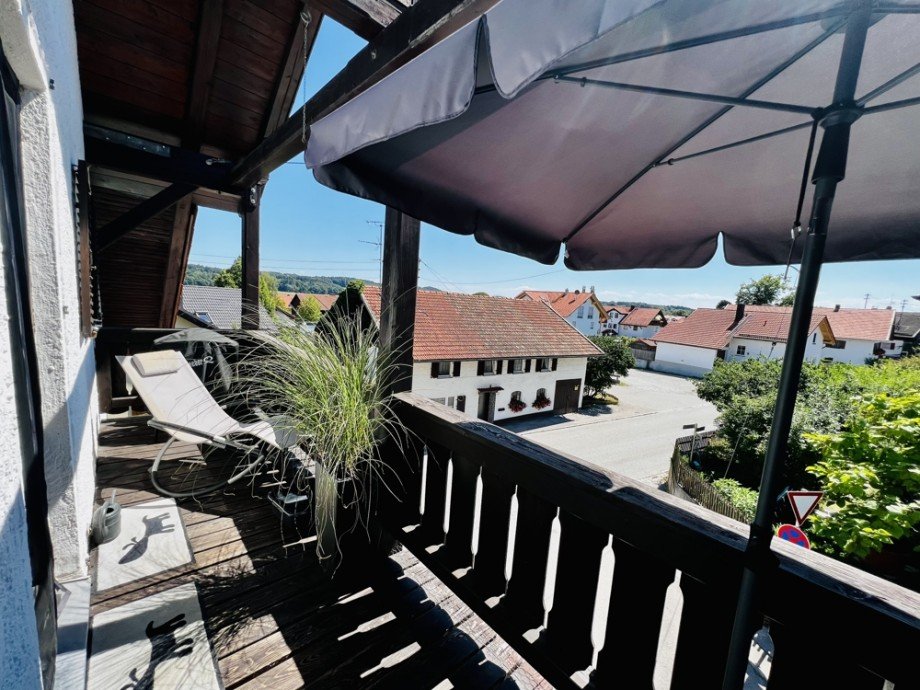 S�d Balkon Maisonettewohnung Andechs / Frieding