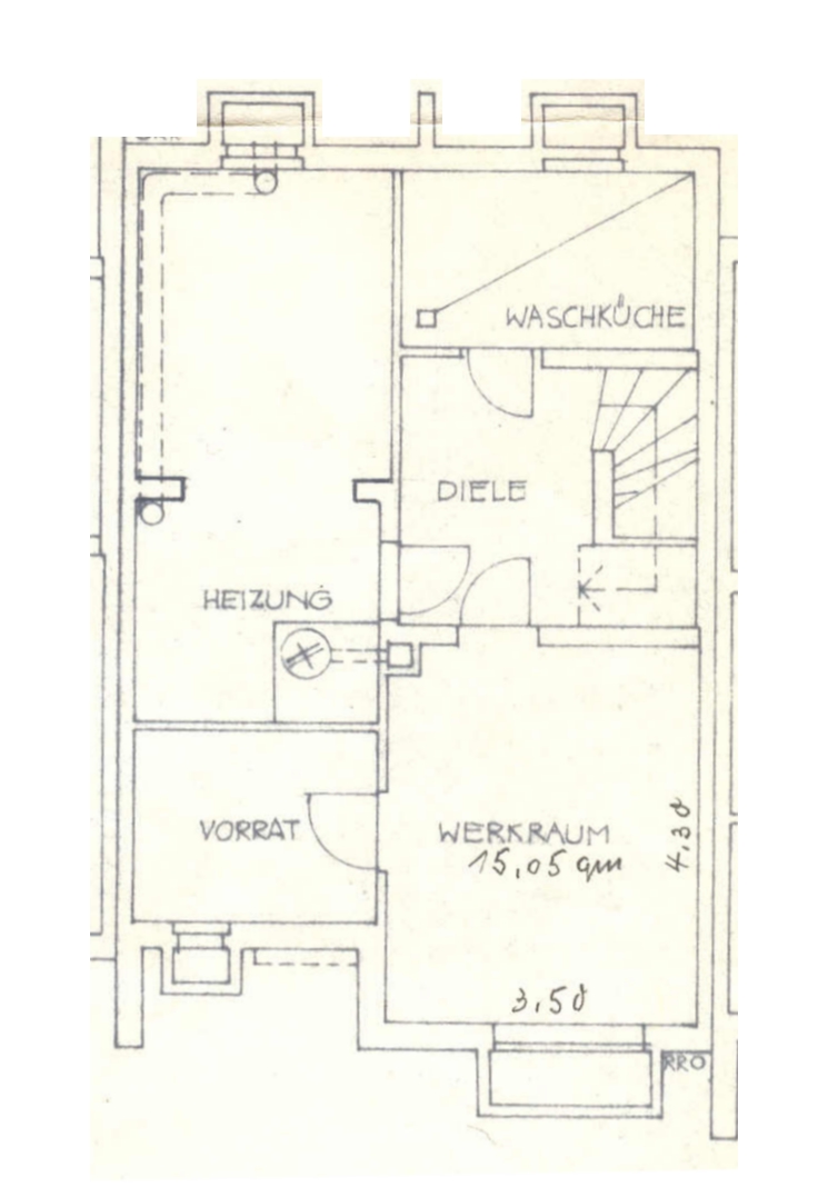 Grundriss Keller Reihenhaus Neuried