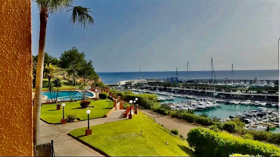 Ausblick Penthousewohnung Calvi� / el Toro