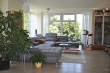 Wohnzimmer Familientraum im M�nchner Osten - freistehendes Einfamilienhaus auf gro�em Grundst�ck in ruhiger Lage Feldkirchen ...