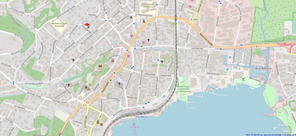 Stadtplan Etagenwohnung Starnberg