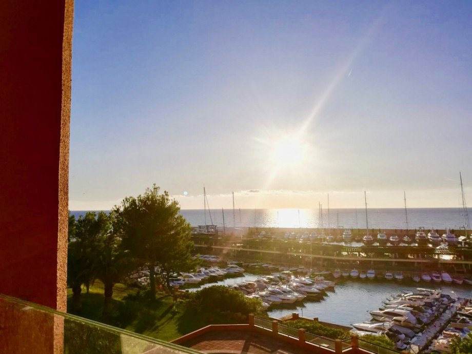 Ausblick Penthousewohnung Calvi� / el Toro