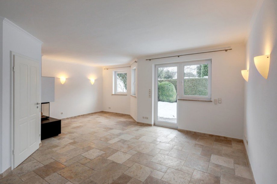 Wohnzimmer Doppelhaush�lfte Neuried