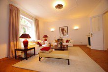 Wohnzimmer VERMIETET ! Wundersch�ne, exklusive Altbau-Wohnung in Bestlage Schwabing