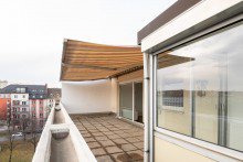  VERMIETET DACHTERRASSEN WOHNUNG IN NEUHAUSEN MIT BLICK �BER DIE STADT- ERSTBEZUG NACH SANIERUNG !