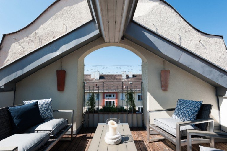  M�nchen - Neuhausen Dachgeschosswohnung VERKAUFT ! TRAUM DACHGESCHOSSWOHNUNG MIT DACHTERRASSE UND BLICK �BER DIE D�CHER VON NEUHAUSEN