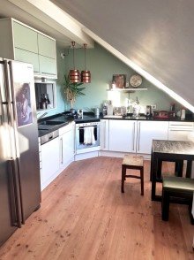 K�che VERKAUFT �BER DEN D�CHERN VON SCHWABING - TRAUM LOFT MIT DACHTERRASSE