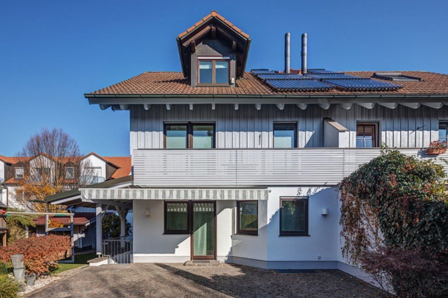 Garten Doppelhaush�lfte Neuried