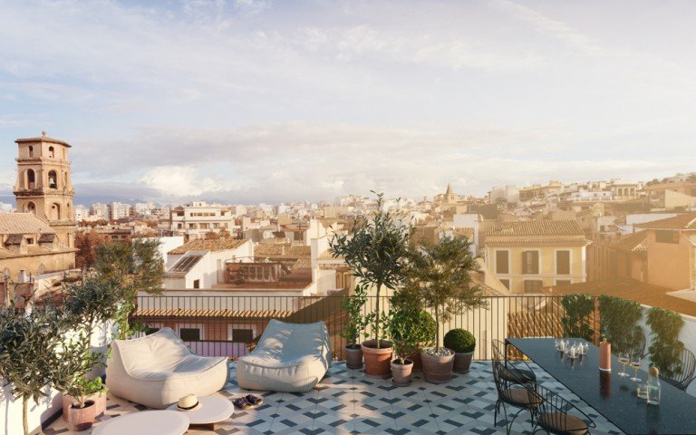  Palma - Mallorca Penthousewohnung Fantastisches Neubau- Penthaus im Herzen von der Altstadt in Palma
