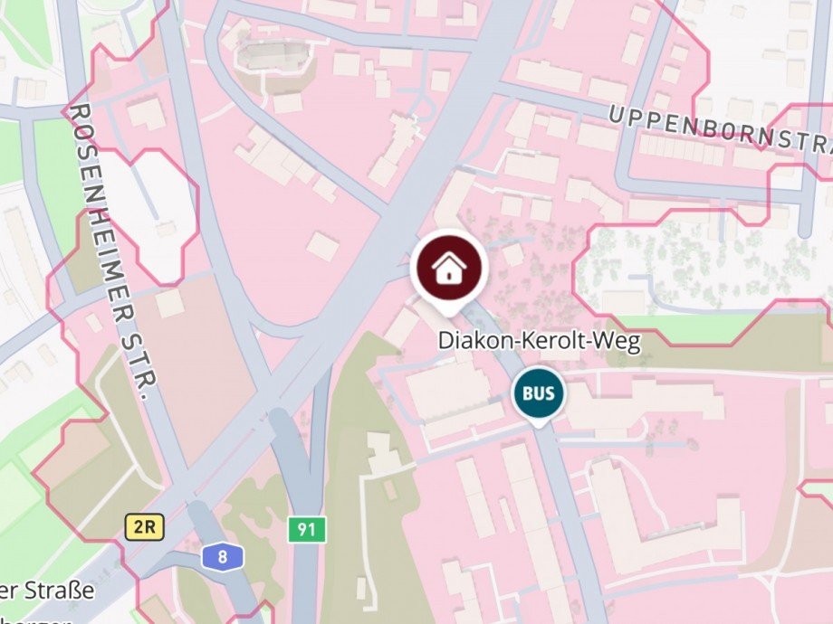 Lageplan_O4_Mobilit�tsangebot_Fu�_5min_4x3.jpg Etagenwohnung M�nchen