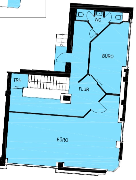 Grundriss ZG Einzelhandelsladen M�nchen