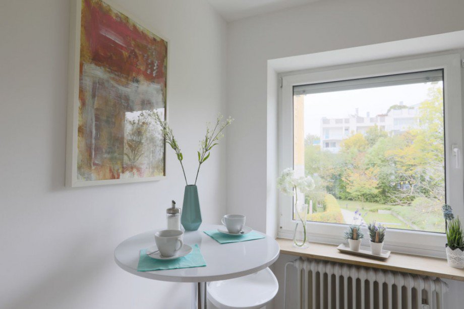 Gem�tlicher Essplatz in EBK.png Etagenwohnung M�nchen Untermenzing