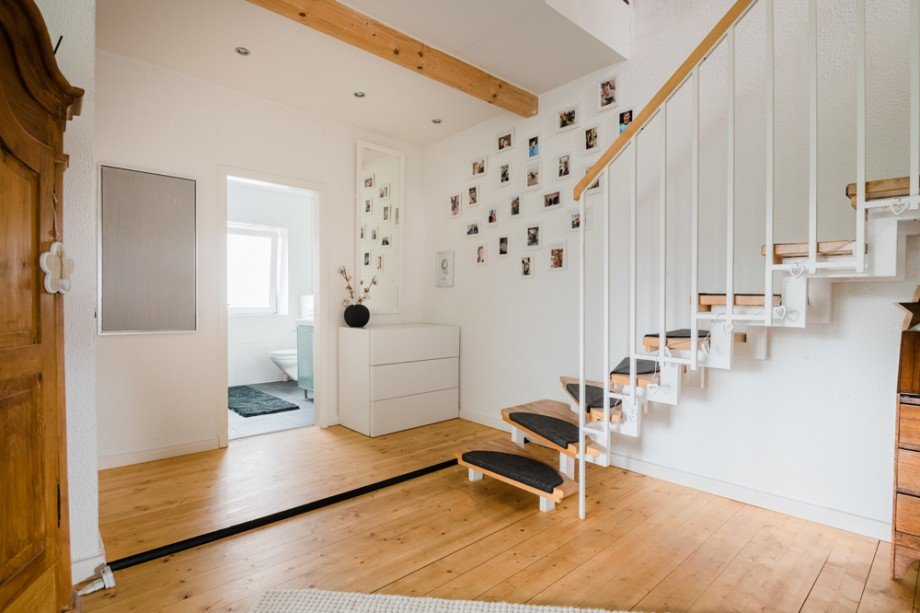 Treppe zum DG Maisonettewohnung Andechs / Frieding