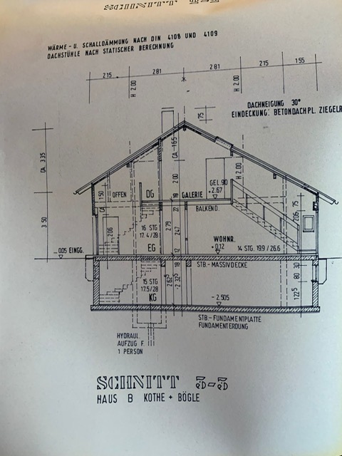 Schnitt Villa Gr�felfing
