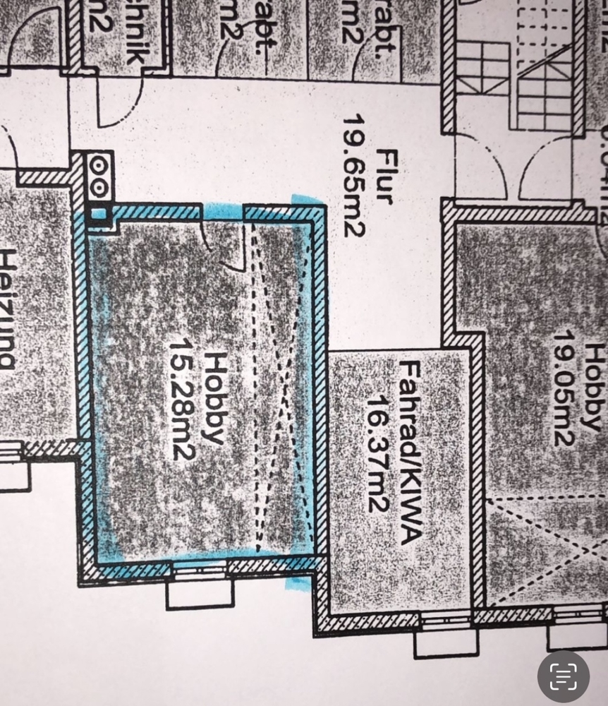 Grundriss Hobbyraum Wohnung Neuried