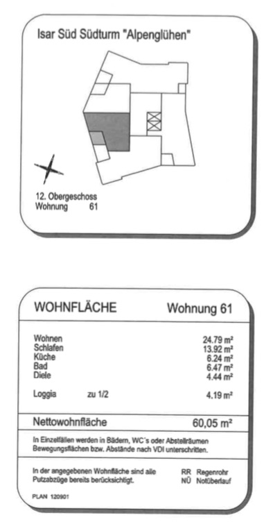  Etagenwohnung M�nchen