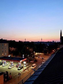 Blick aus Esszimmerfenster VERKAUFT �BER DEN D�CHERN VON SCHWABING - TRAUM LOFT MIT DACHTERRASSE