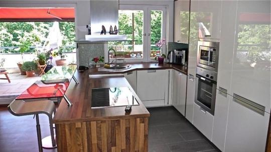 ... offen zum Wohn-.... Penthousewohnung Harlaching, M�nchen