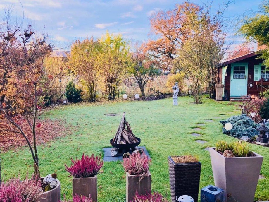 Garten S�d Erdgeschosswohnung Taufkirchen