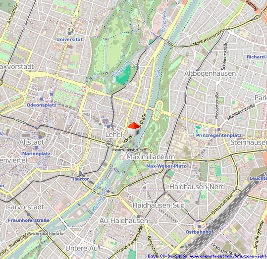 Lageplan B�rohaus M�nchen
