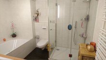 Badezimmer Exclusive Dachterassenwohnung in Haidhausen mit Blick ins Gr�ne