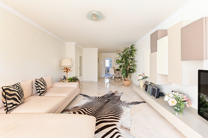 Wohnzimmer Etagenwohnung M�nchen