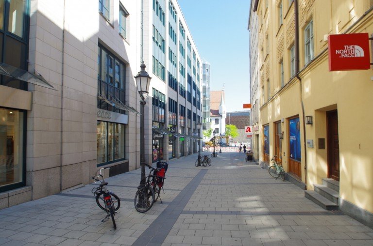  M�nchen - Altstadtkern Einzelhandelsladen Exklusive, helle Gewerbefl�che �ber 2 Ebenen in M�nchen, Altstadt