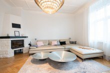  VERKAUFT !BELETAGE EXKLUSIVE ALTBAUWOHNUNG MIT TERRASSE UND KAMIN IN  WUNDERSCH�NEM ALTBAU NEUHAUSEN