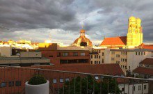 Lichtinszenierung Abendstimmung VERMIETET - TRAUMWOHNUNG MIT DACHTERRASSE BLICK �BER DIE ALTSTADT ! GEWERBLICH NUTZBAR !
