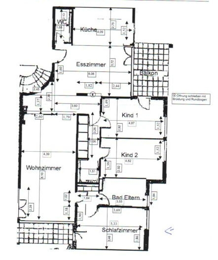 Grundriss Wohnung M�nchen