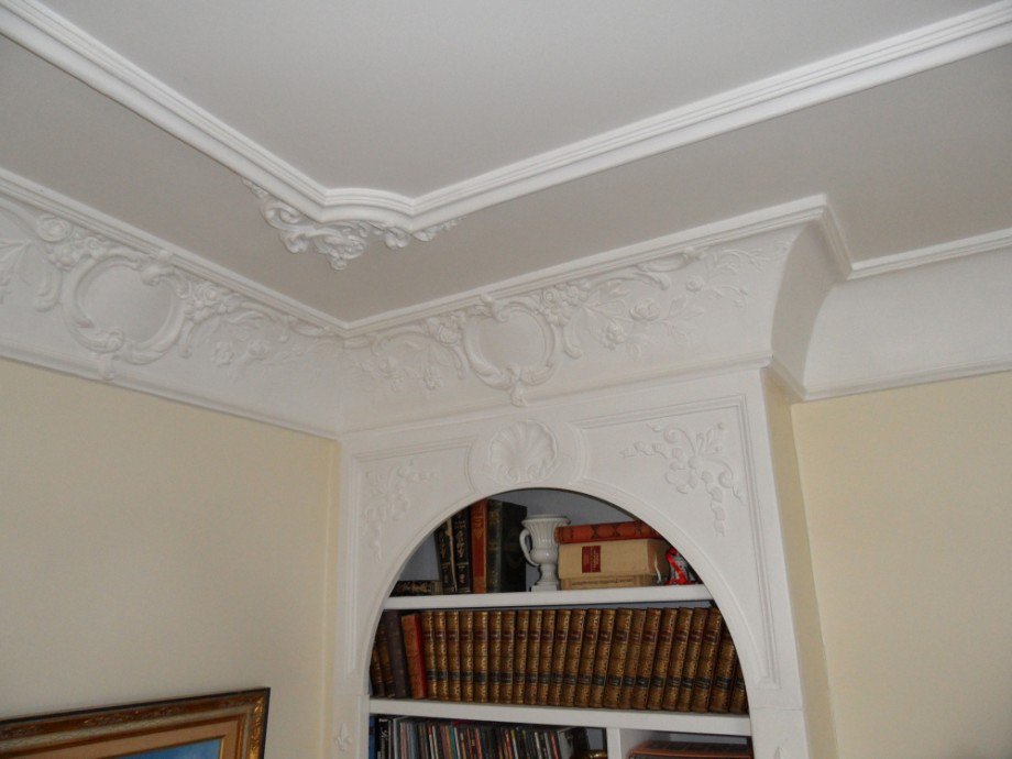 Detail Stuck Doppelhaush�lfte Freising